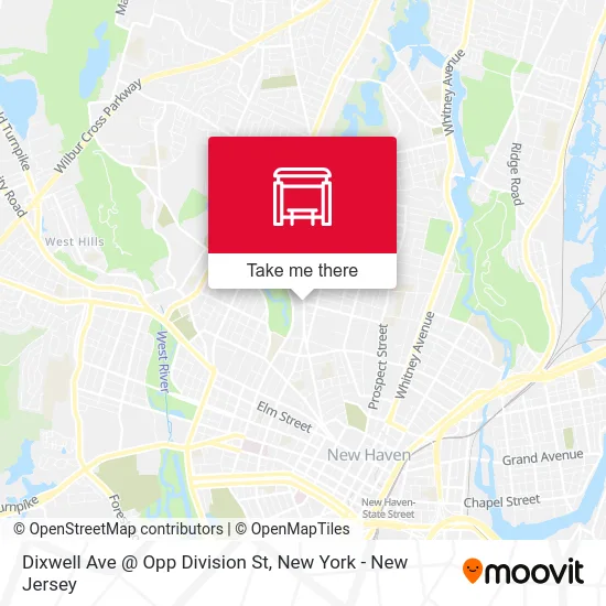 Dixwell Ave @ Opp Division St map