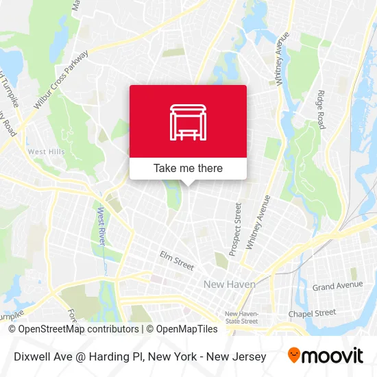 Dixwell Ave @ Harding Pl map