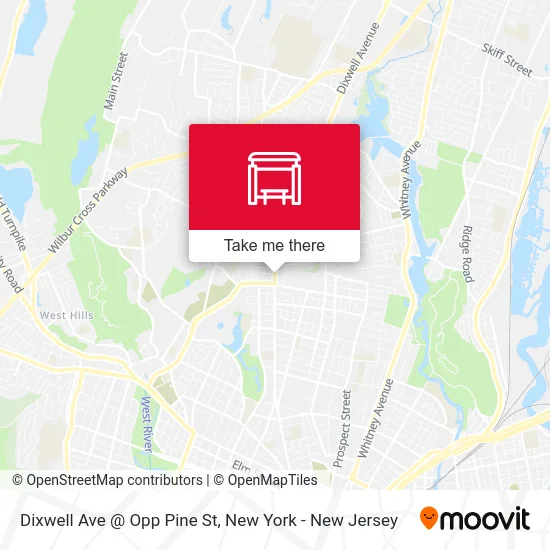 Dixwell Ave @ Opp Pine St map