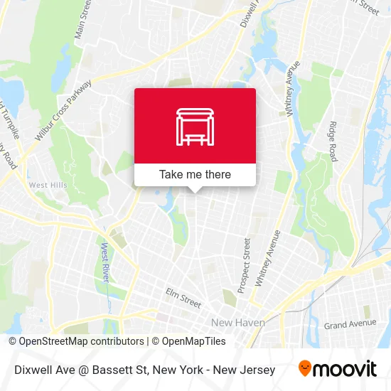 Dixwell Ave @ Bassett St map