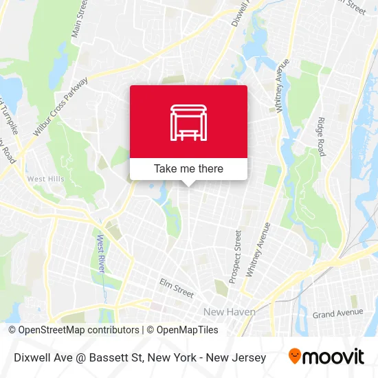Dixwell Ave @ Bassett St map