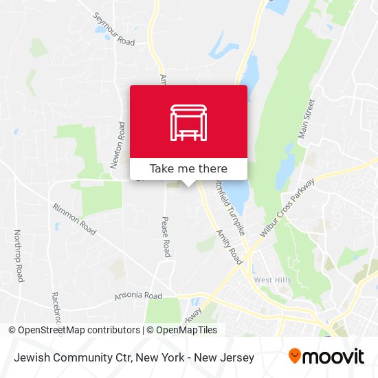 Jewish Community Ctr map