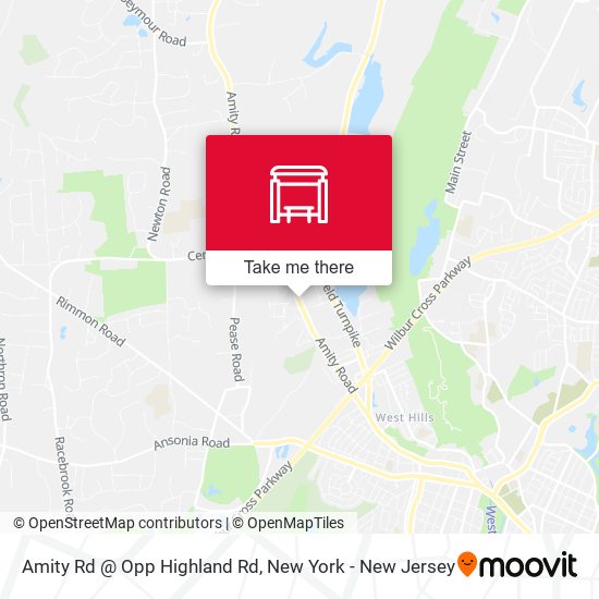 Amity Rd @ Opp Highland Rd map