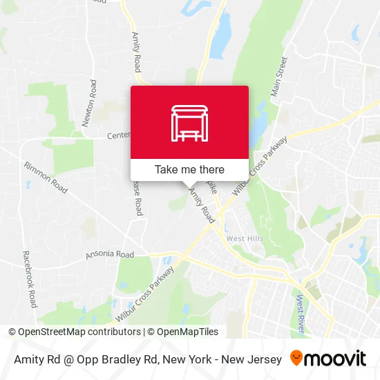 Mapa de Amity Rd @ Opp Bradley Rd