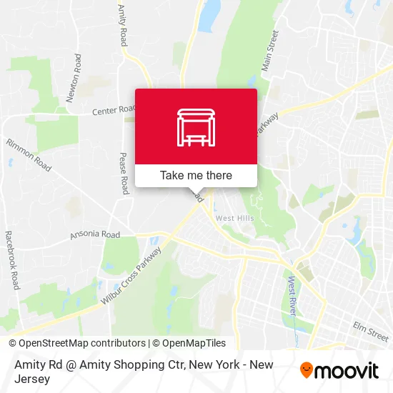 Mapa de Amity Rd @ Amity Shopping Ctr