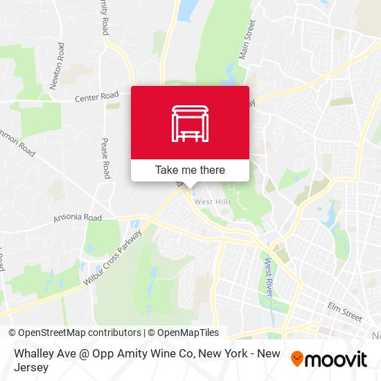 Whalley Ave @ Opp Amity Wine Co map