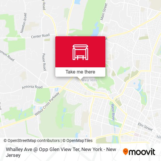 Whalley Ave @ Opp Glen View Ter map