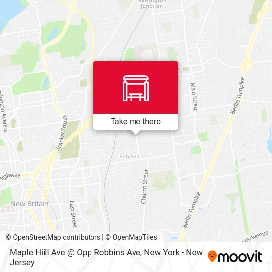 Maple Hiill Ave @ Opp Robbins  Ave map