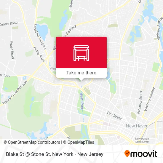 Blake St @ Stone St map