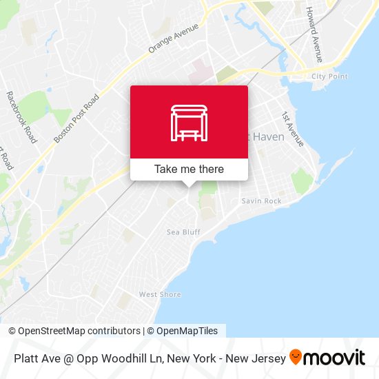 Platt Ave @ Opp Woodhill Ln map