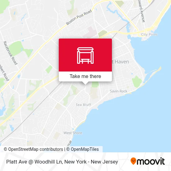 Platt Ave @ Woodhill Ln map