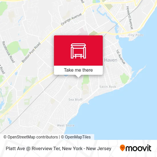 Platt Ave @ Riverview Ter map