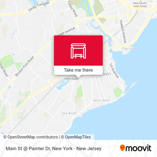 Main St @ Painter Dr map