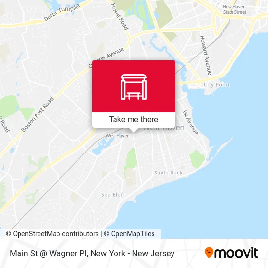 Main St @ Wagner Pl map