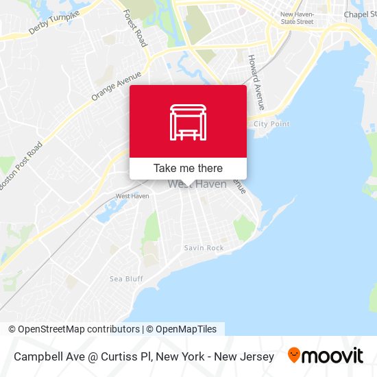 Mapa de Campbell Ave @ Curtiss Pl