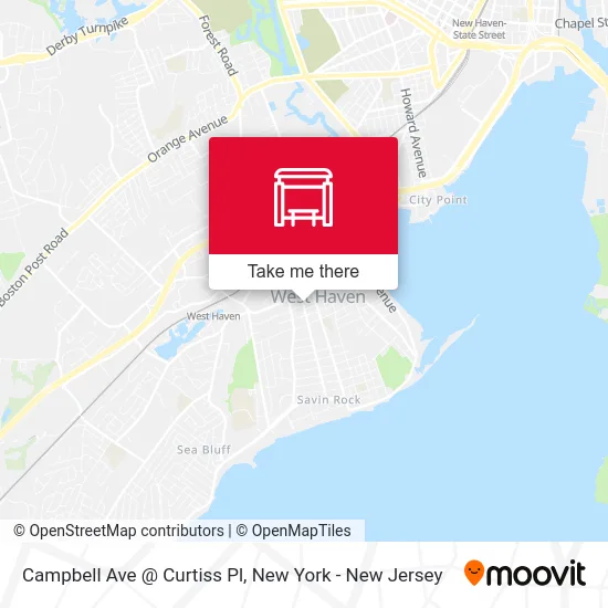 Campbell Ave @ Curtiss Pl map