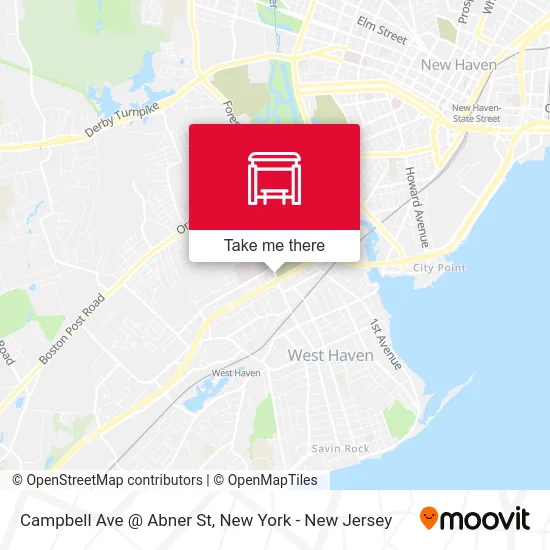 Campbell Ave @ Abner St map