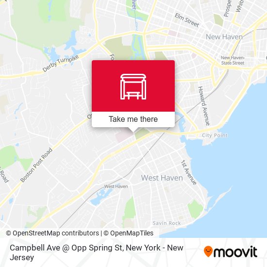 Mapa de Campbell Ave @ Opp Spring St