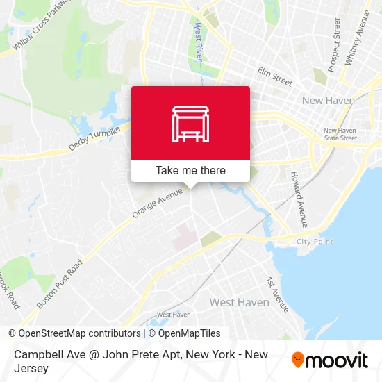 Campbell Ave @ John Prete Apt map