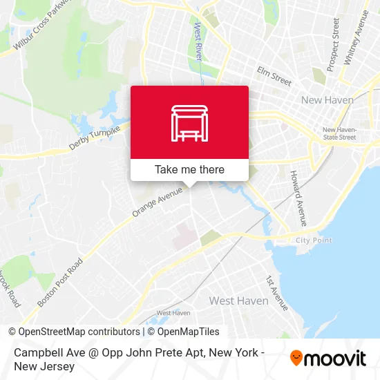 Campbell Ave @ Opp John Prete Apt map