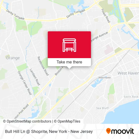 Bull Hill Ln @ Shoprite map