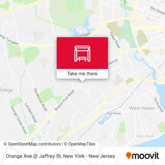 Orange Ave @ Jaffrey St map