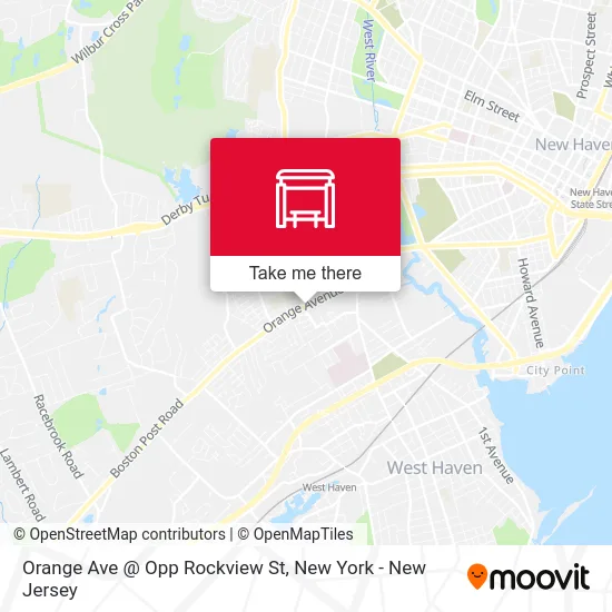 Orange Ave @ Opp Rockview St map