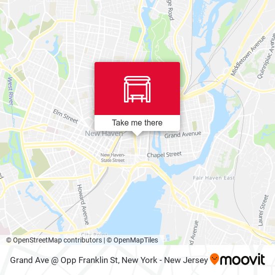 Mapa de Grand Ave @ Opp Franklin St