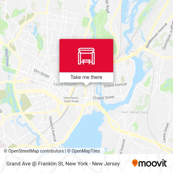 Grand Ave @ Franklin St map