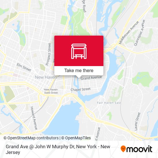 Grand Ave @ John W Murphy Dr map