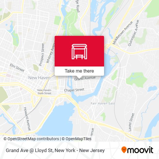 Mapa de Grand Ave @ Lloyd St