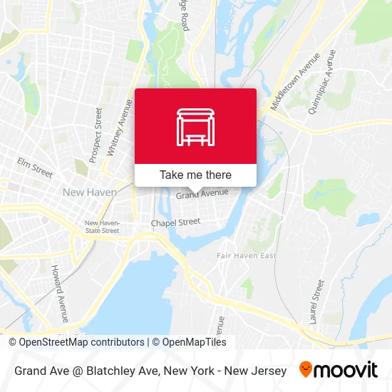 Grand Ave @ Blatchley Ave map