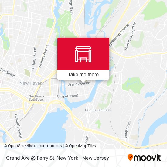 Mapa de Grand Ave @ Ferry St