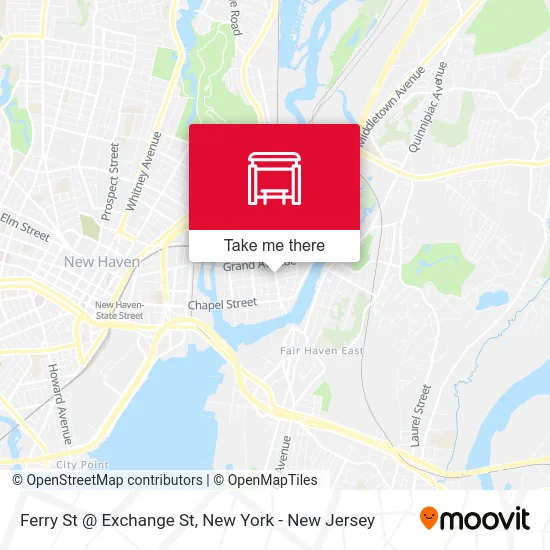 Ferry St @ Exchange St map