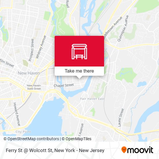 Mapa de Ferry St @ Wolcott St