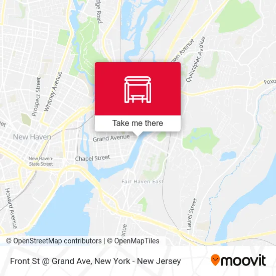 Front St @ Grand Ave map