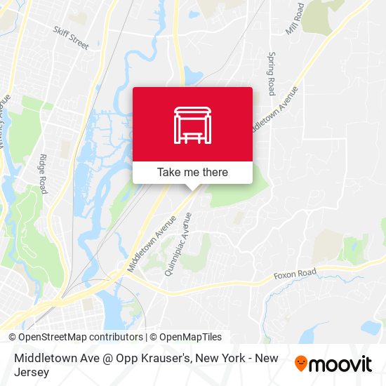 Middletown Ave @ Opp Krauser's map