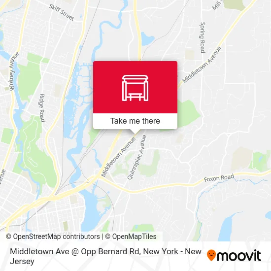 Middletown Ave @ Opp Bernard Rd map