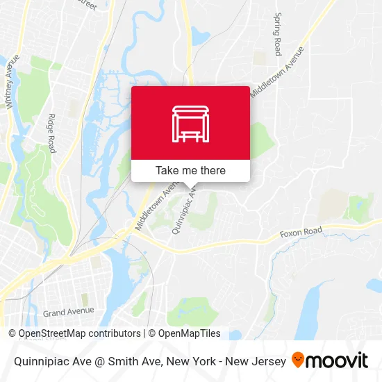 Quinnipiac Ave @ Smith Ave map