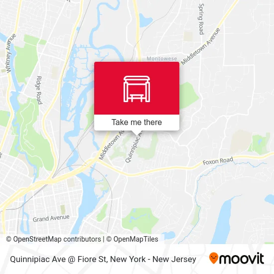 Quinnipiac Ave @ Fiore St map