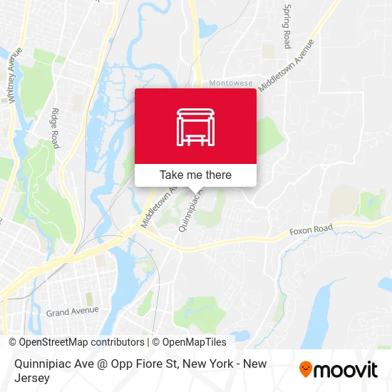 Quinnipiac Ave @ Opp Fiore St map