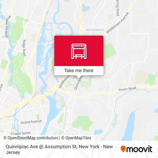 Quinnipiac Ave @ Assumption St map