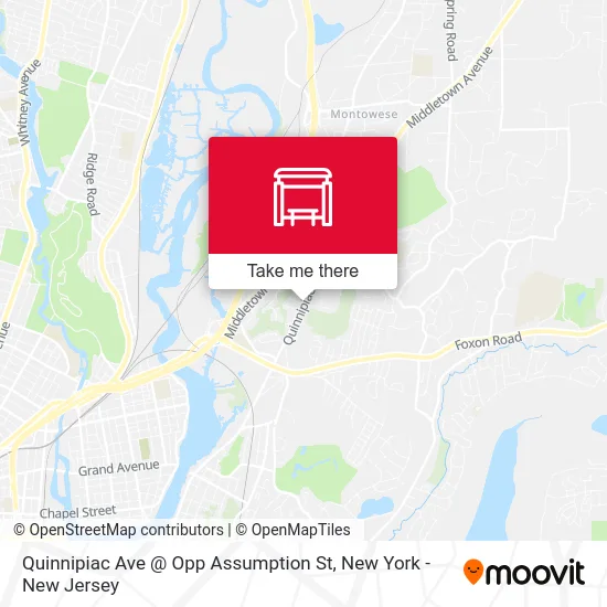 Quinnipiac Ave @ Opp Assumption St map