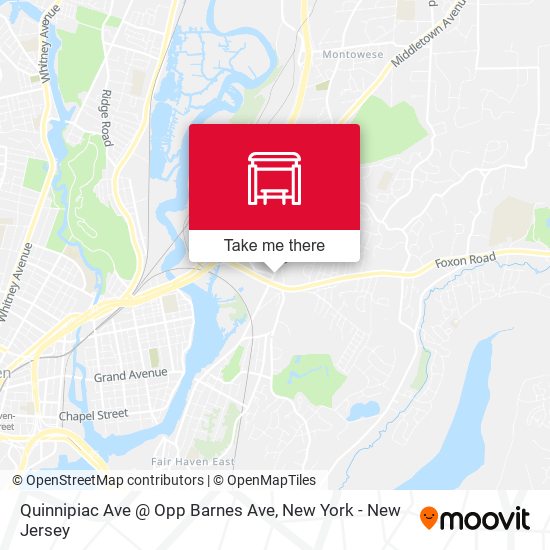 Quinnipiac Ave @ Opp Barnes Ave map