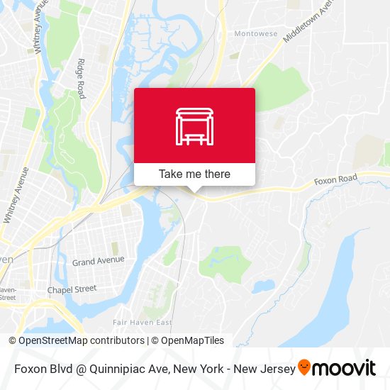 Foxon Blvd @ Quinnipiac Ave map