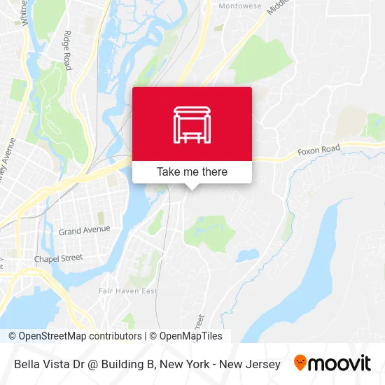 Bella Vista Dr @ Building B map