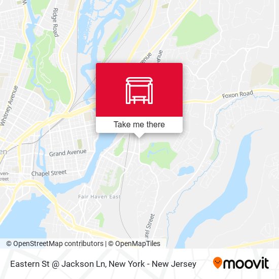 Mapa de Eastern St @ Jackson Ln