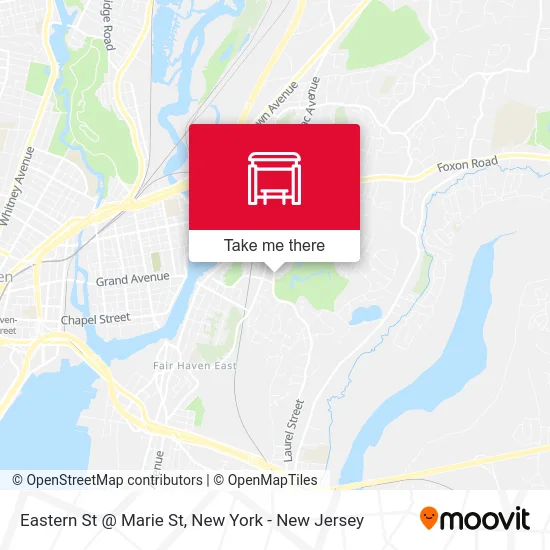 Eastern St @ Marie St map
