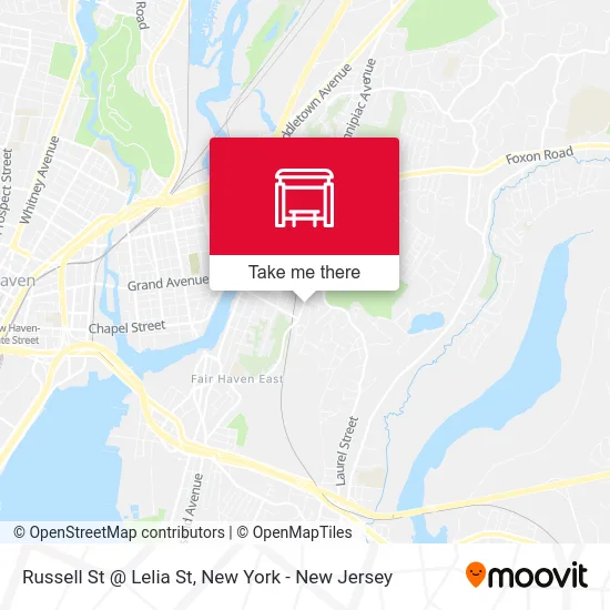 Russell St @ Lelia St map