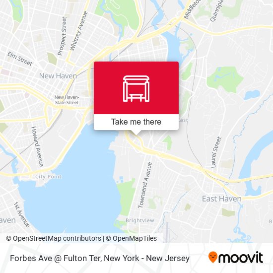 Mapa de Forbes Ave @ Fulton Ter
